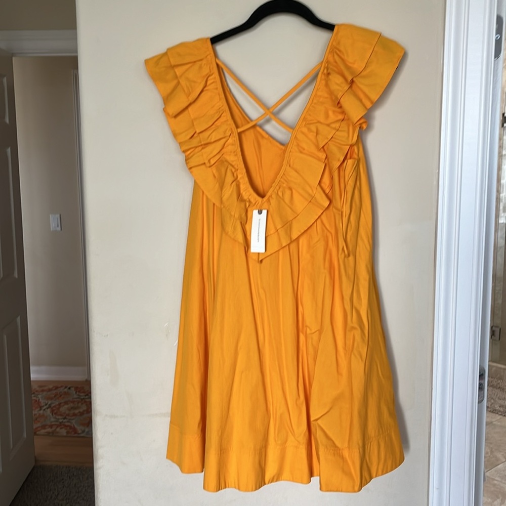 Maeve Ruffle Tunic Mini Dress - Small - Picture 8 of 8